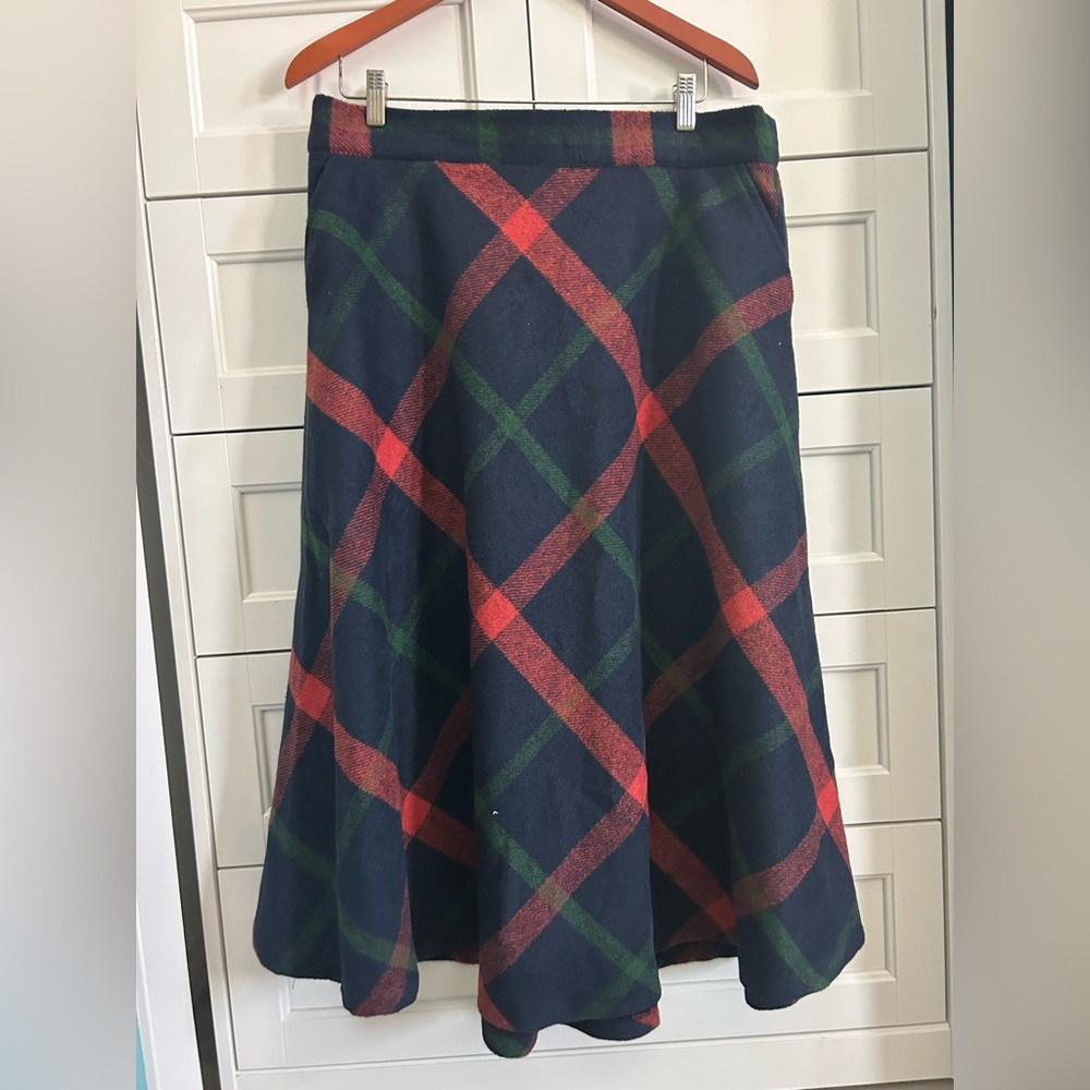 Tanming Plaid Skirt